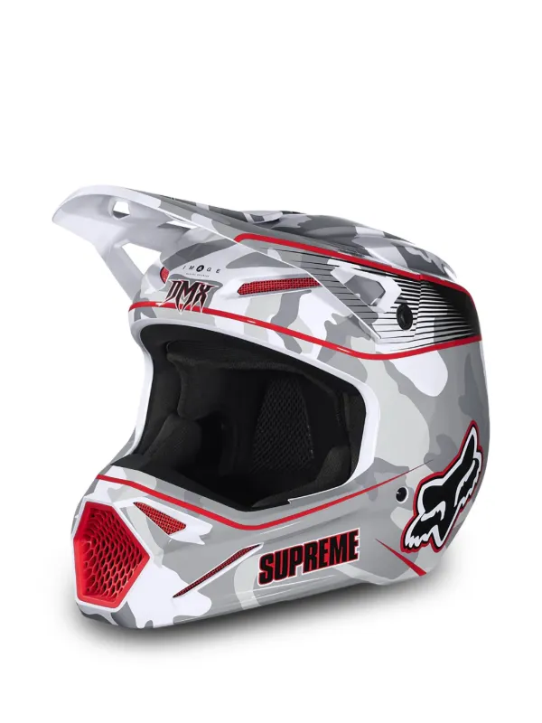 Supreme Fox Racing® DMX V1 Helmet | Grey | FARFETCH
