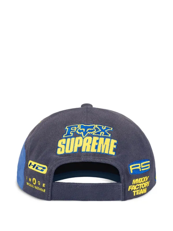 Supreme x Fox Racing® logo-embroidered Cap | Blue | FARFETCH ID