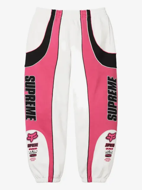 Supreme pants con logo en colaboración con Fox Racing®