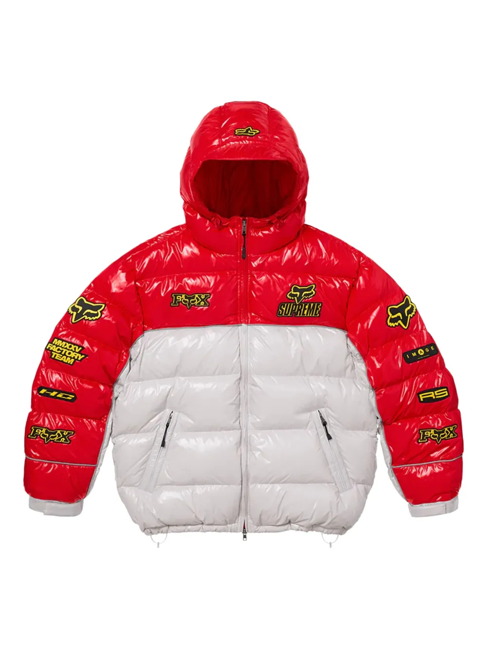 Supreme x Fox Racing® Giacca con logo - Rosso