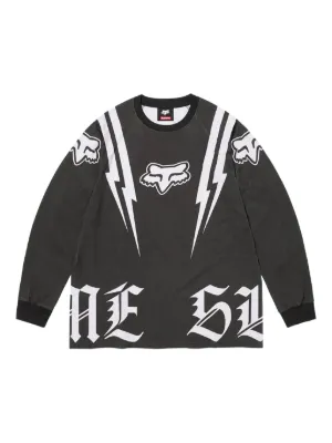 Supreme x Fox Racing® ロングTシャツ | グレー | FARFETCH JP