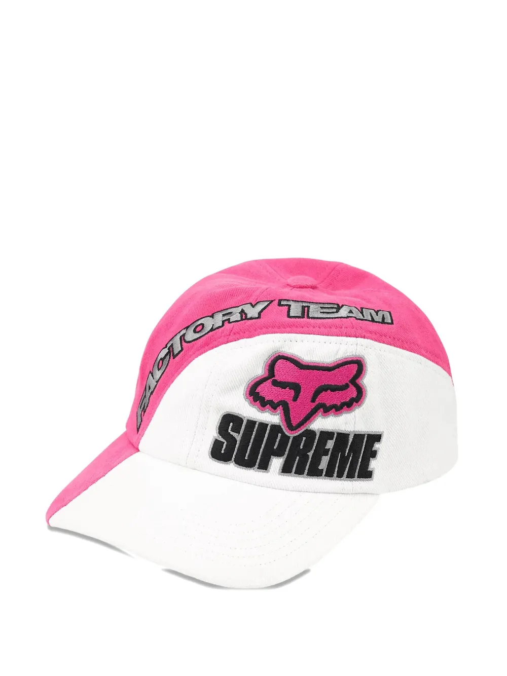 Supreme x Fox Racing® logo-embroidered cap - Rosa