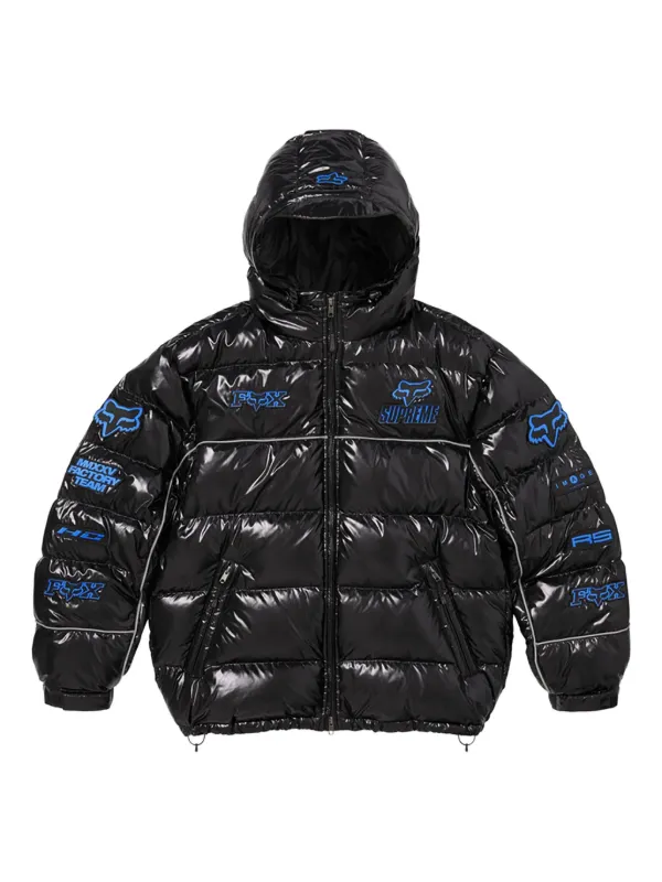 Supreme Chaqueta Con Parche Del Logo De Supreme x Fox Racing