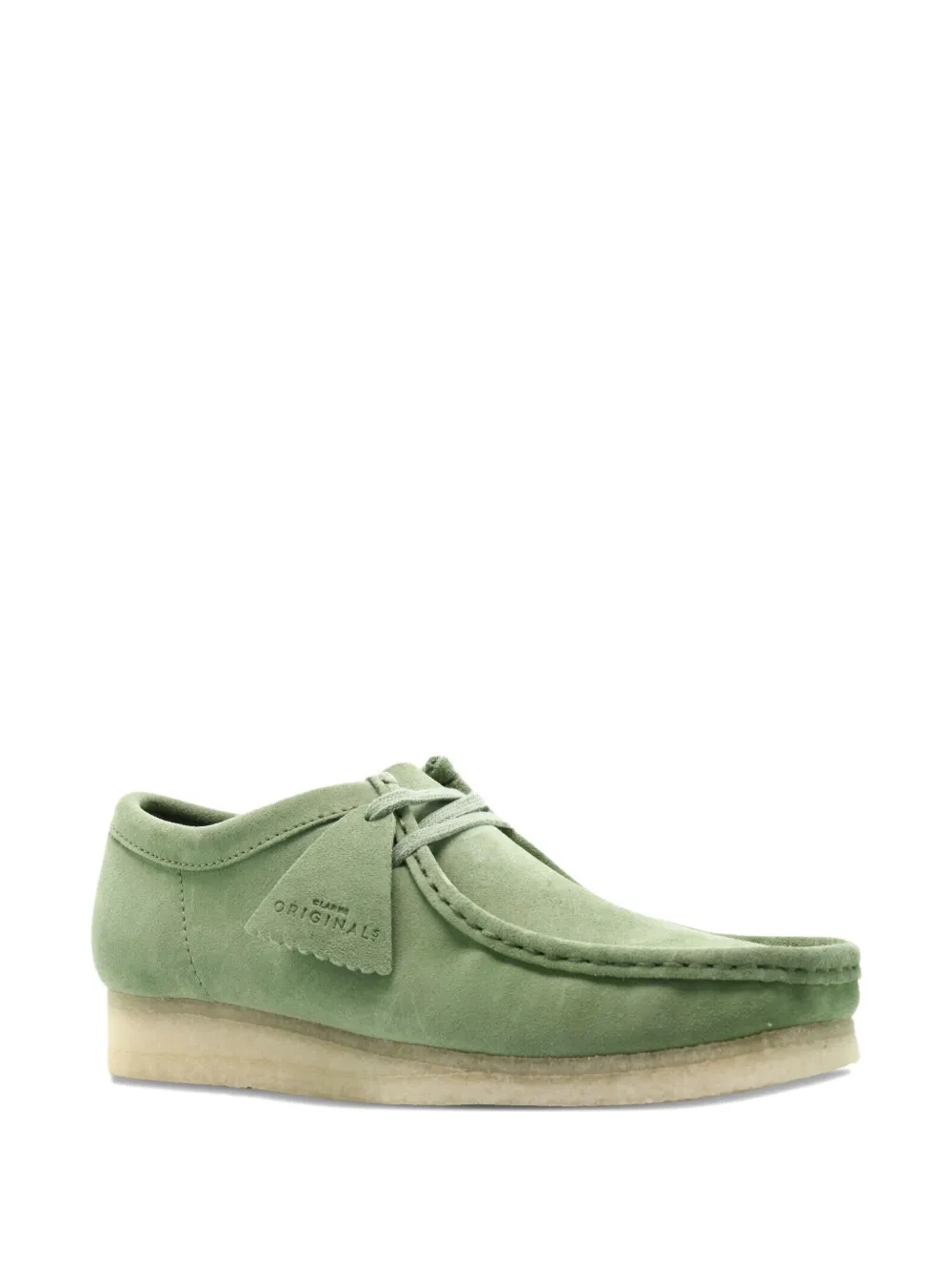 Clarks Originals Wallabee Lace-up Boots In Green