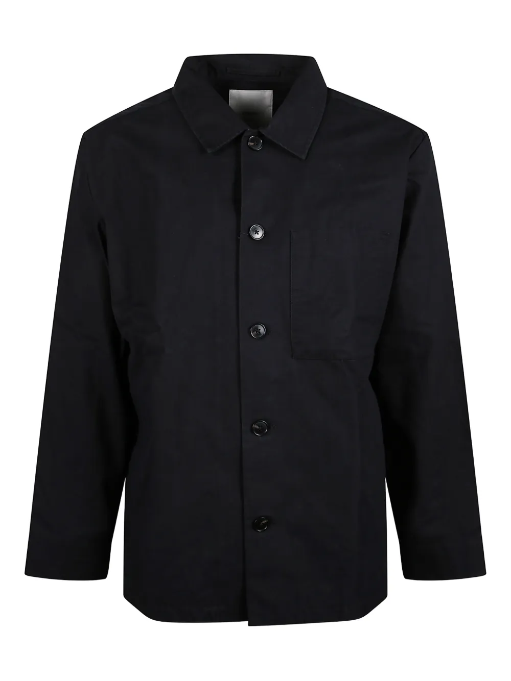 Calvin Klein buttoned cotton shirt | Black | Image 1