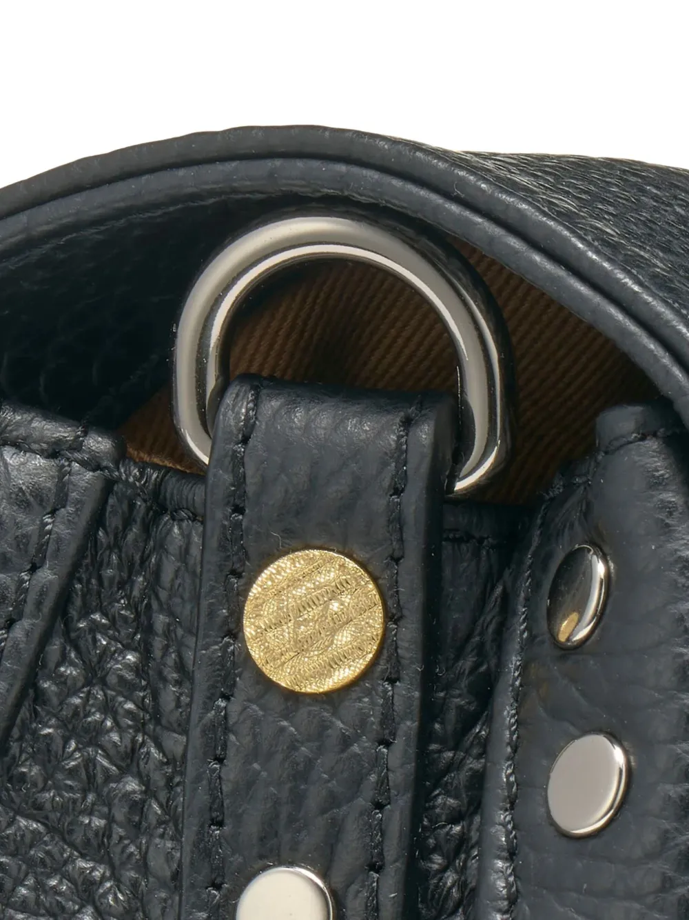 Zanellato Postina clutch met handgreep Zwart