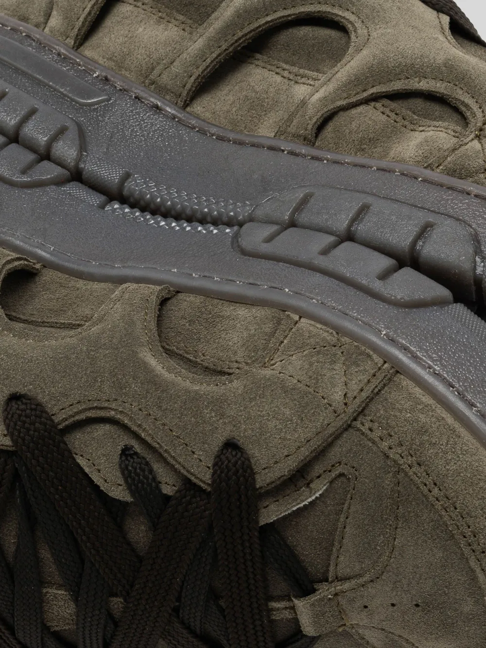 SANTHA Model 1 sneakers met uitgesneden details Groen