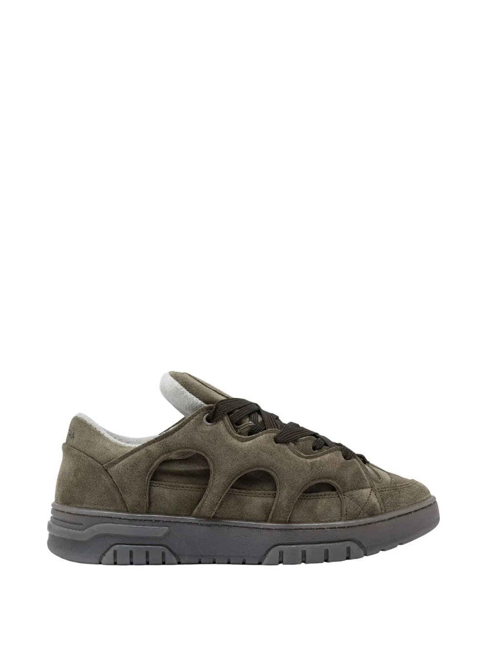 Santha Model 1 Cut-out Sneakers In Green