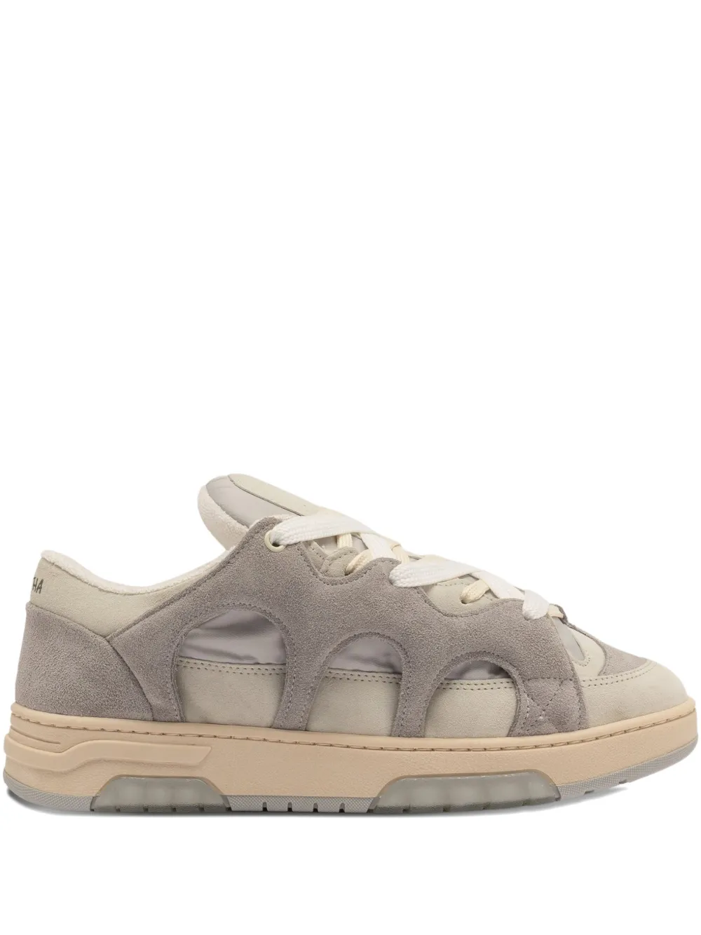 SANTHA Model 1 cut-out sneakers | Grey | Image 1