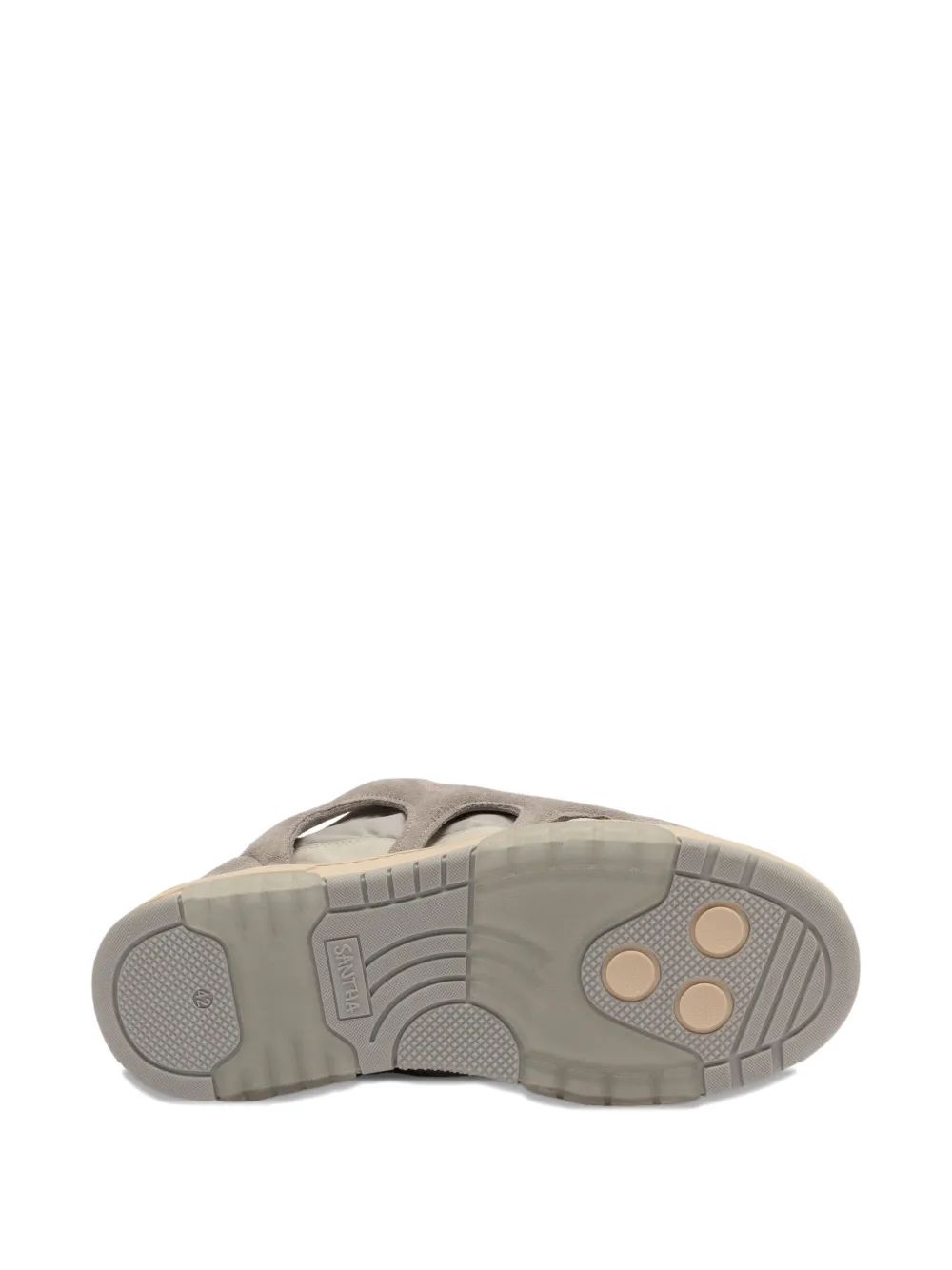 SANTHA Model 1 sneakers met uitgesneden details Grijs