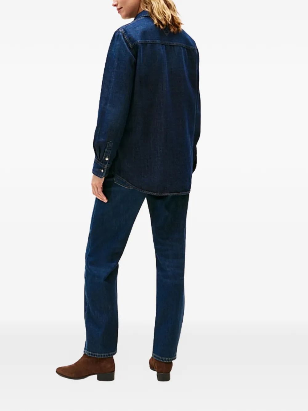 Tommy Hilfiger buttoned denim shirt - Blauw