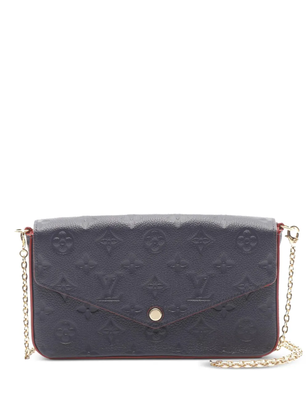 Louis Vuitton Pre-Owned 2018 Monogram Empreinte Pochette Felicie Louis Vuitton Pre-Owned 2018 Monogram Empreinte Pochette Felicie