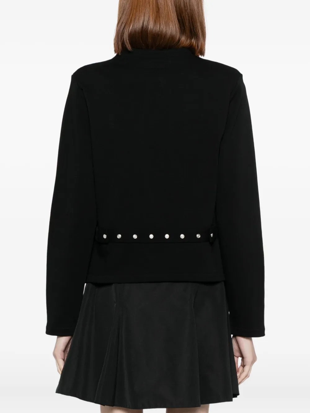 Agnès B. 2004 Snap Top In Black