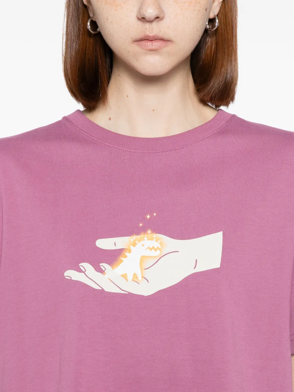 Sport B. By Agnès B. Dino-print T-shirt In Pink