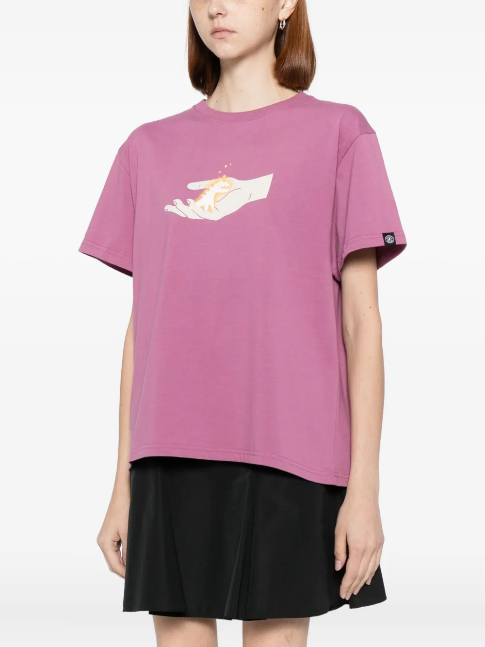Sport B. By Agnès B. Dino-print T-shirt In Pink