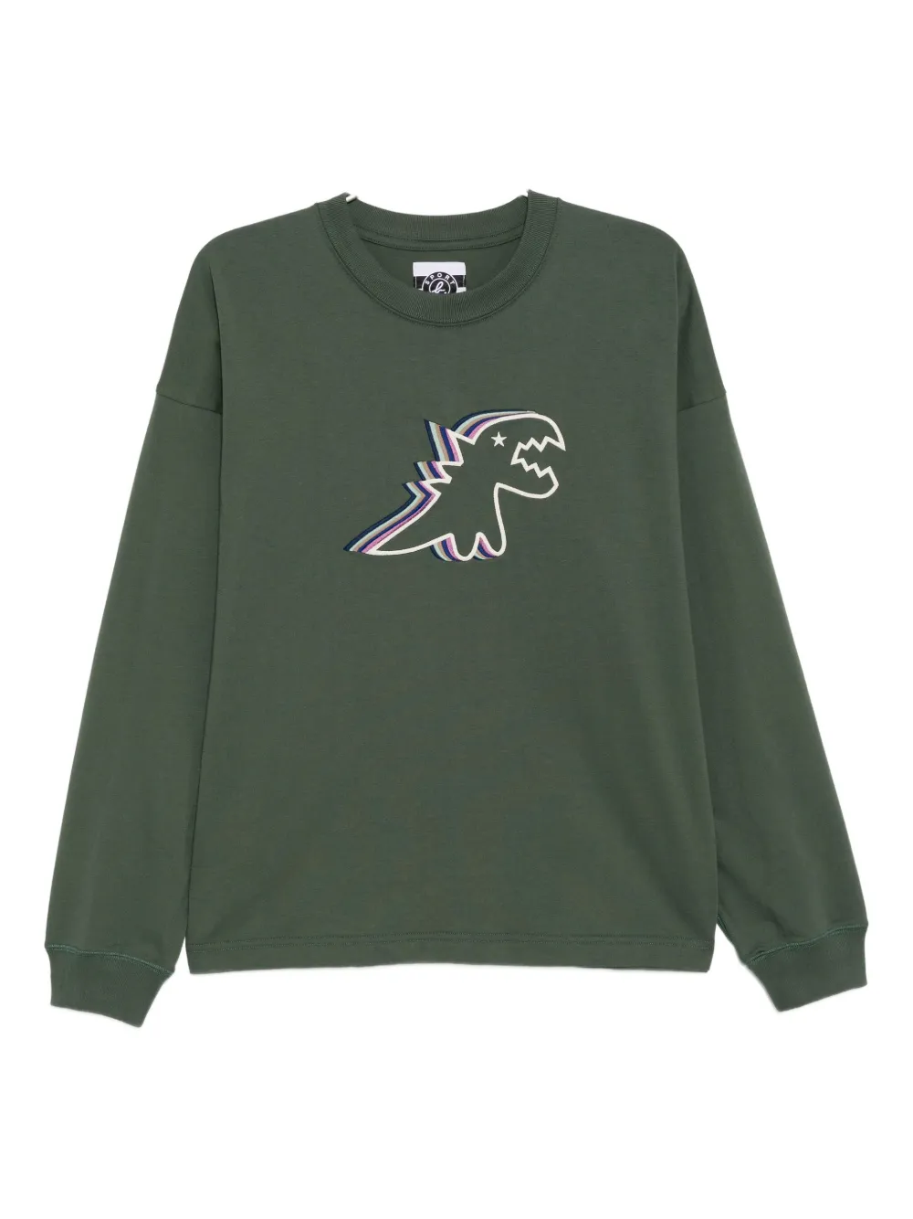 SPORT b. by agnès b. Dino-embroidered T-shirt - Verde
