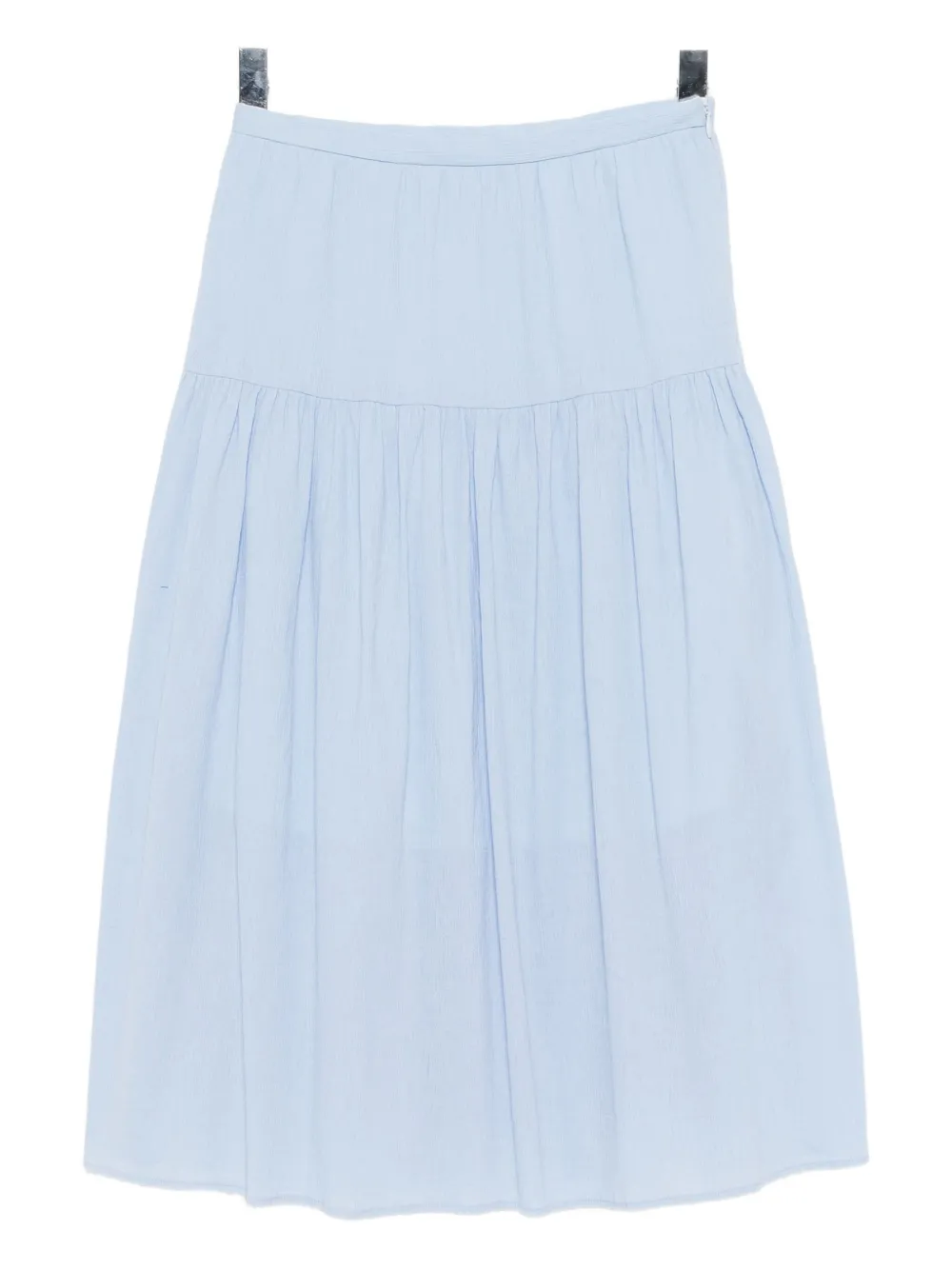 To B. By Agnès B. Cotton Skirt In Blue