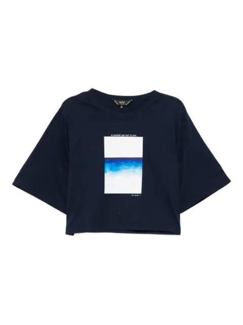 To b. by agnès b. graphic-print T-shirt
