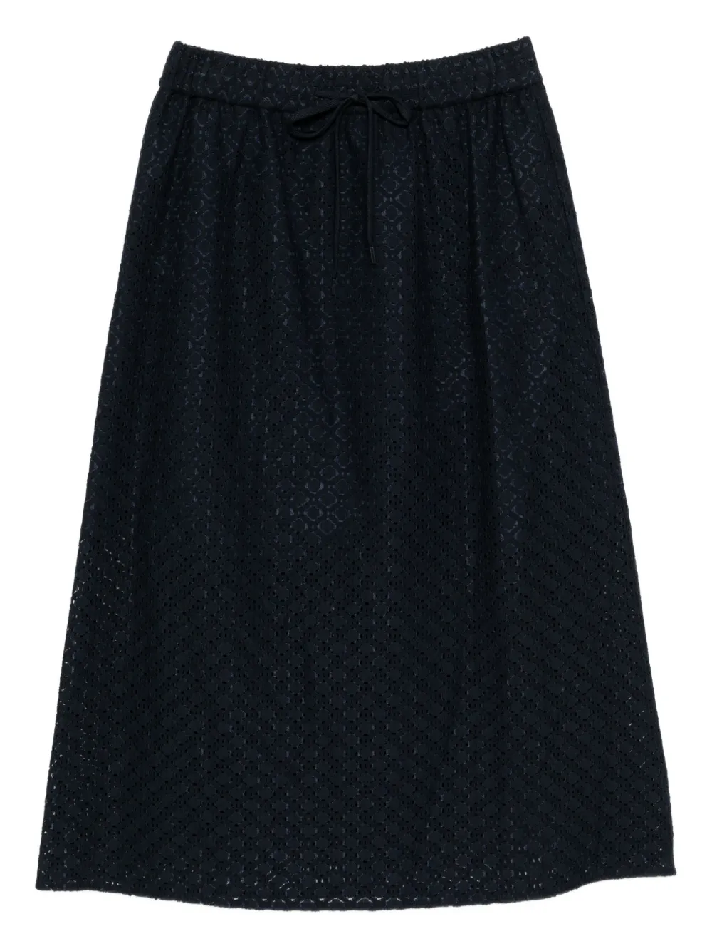 To B. By Agnès B. Optical Skirt In Blue