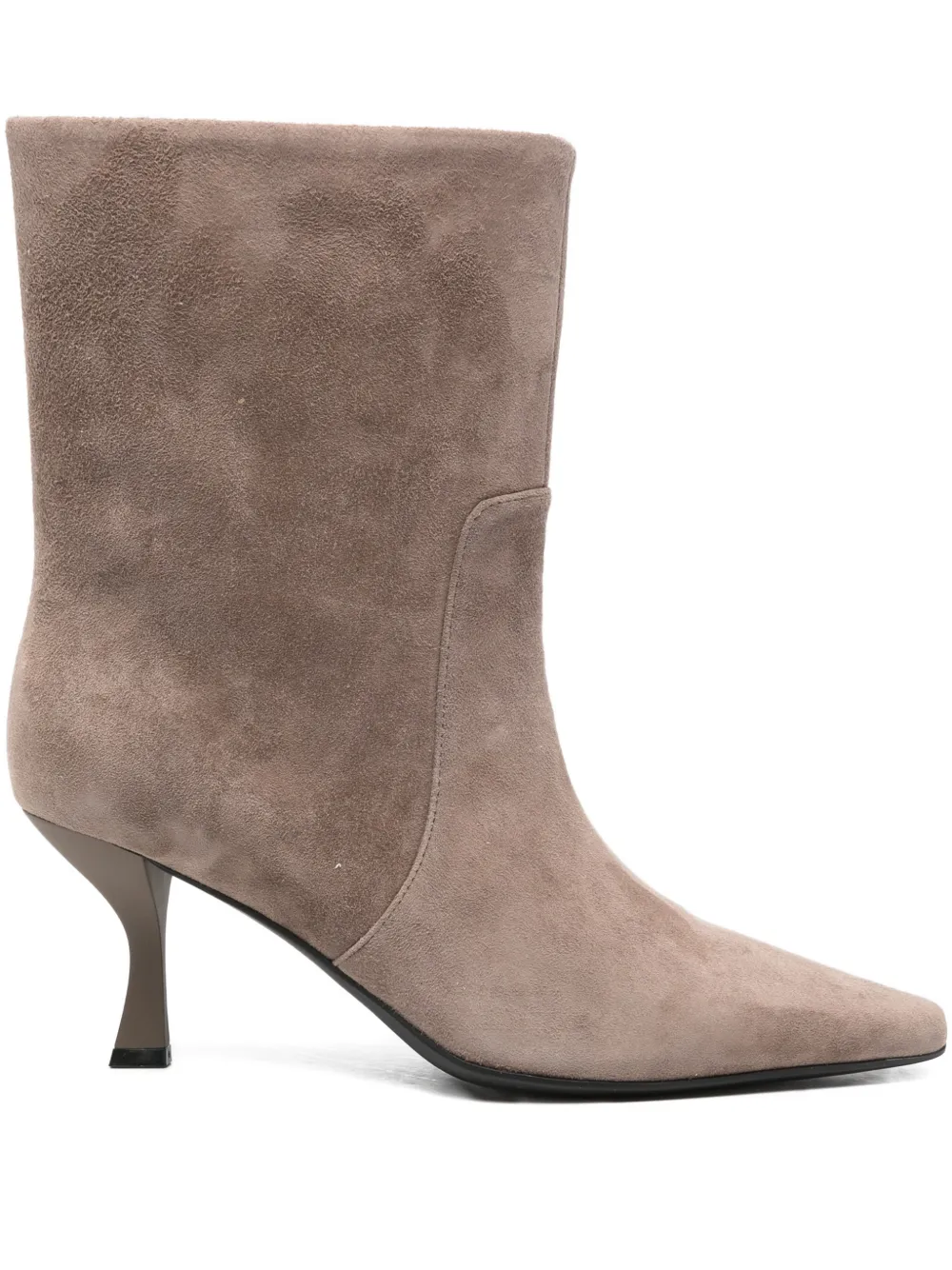 Marc Ellis 70mm pointed leather boots | Neutrals | Image 1