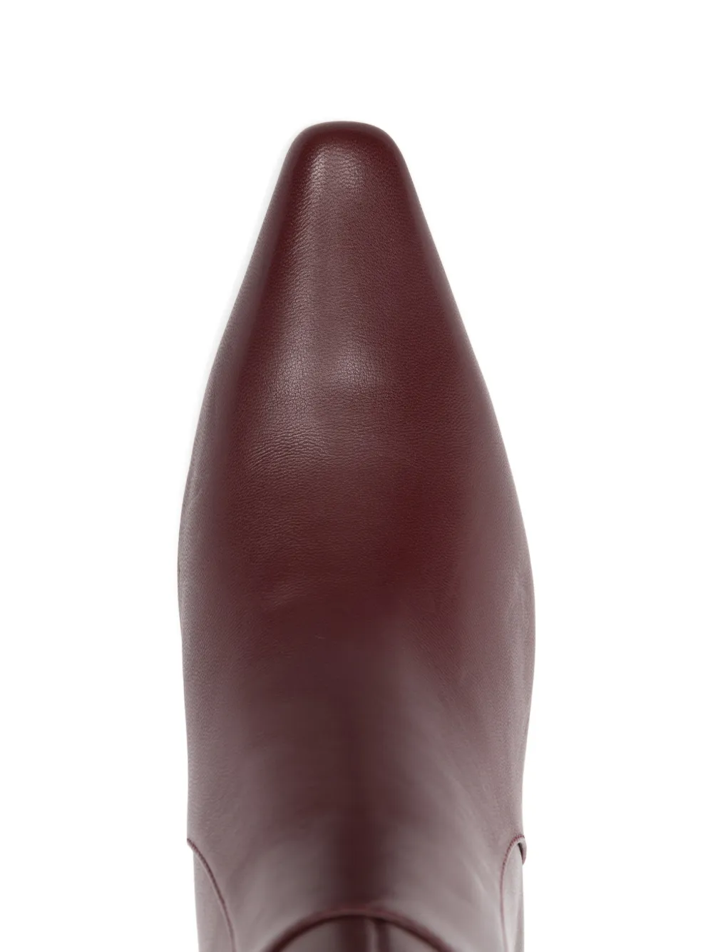 Marc Ellis 65mm pointed-toe ankle boots Rood