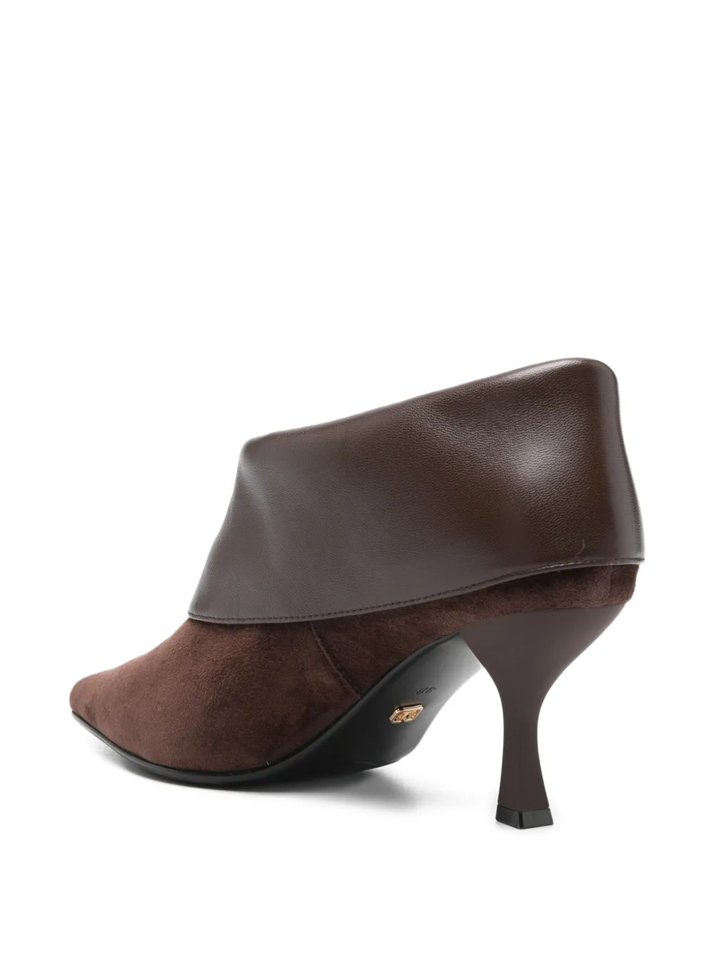 Marc Ellis 70mm point-toe boots Bruin