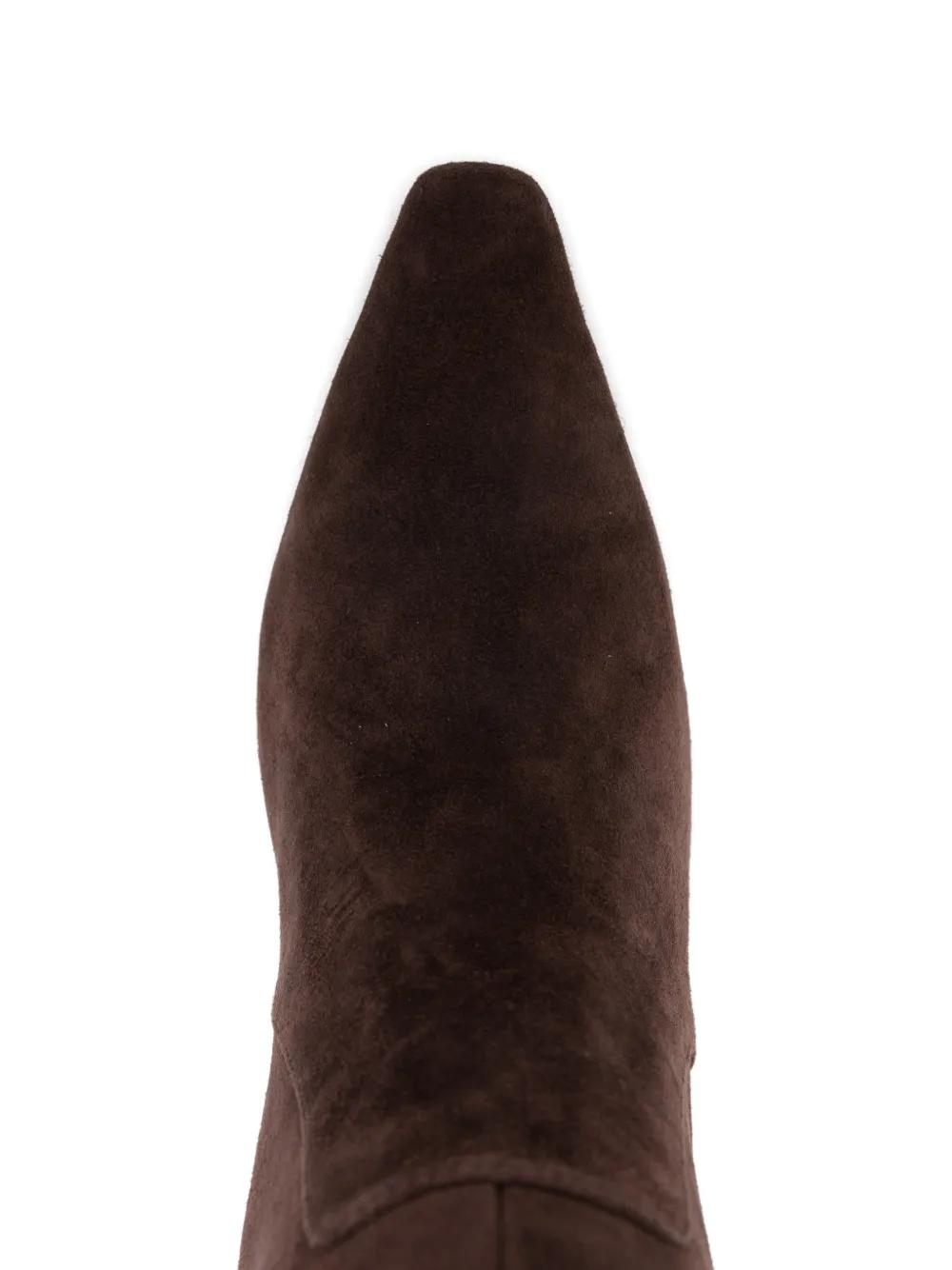 Marc Ellis pointed-toe suede knee-high boots Bruin