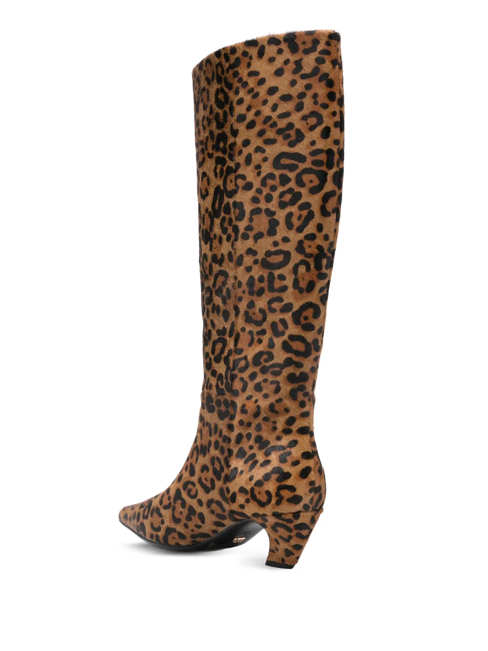 Marc Ellis animal-print knee-high boots Bruin