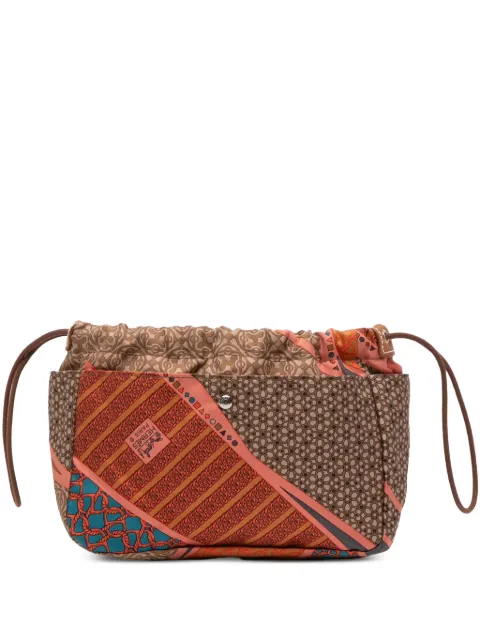 Hermès Pre-Owned 2014 Silk Carre en Cravates Fourbi 20 Insert pouch