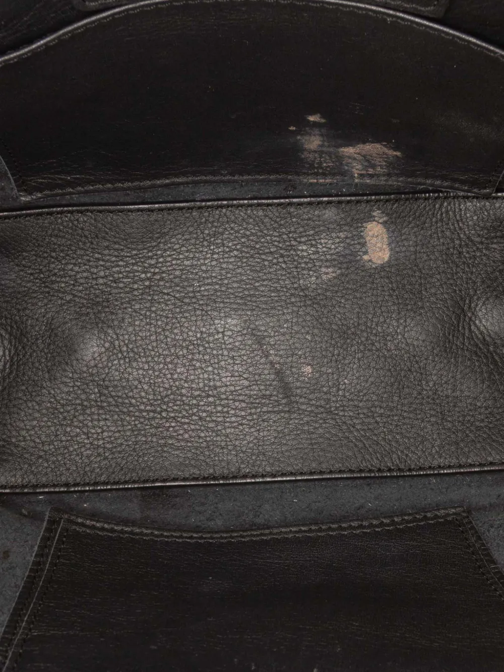 Pre-owned Balenciaga 2014 Mini Leather Papier A4 Zip Around Satchel In Black
