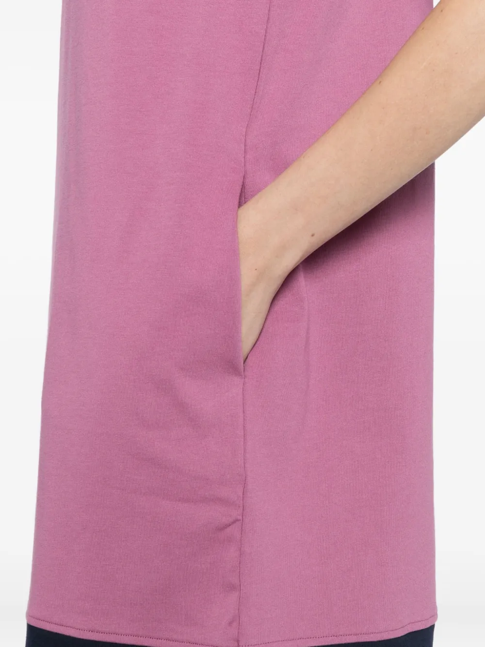 Sport B. By Agnès B. Logo-patch Dress In Pink