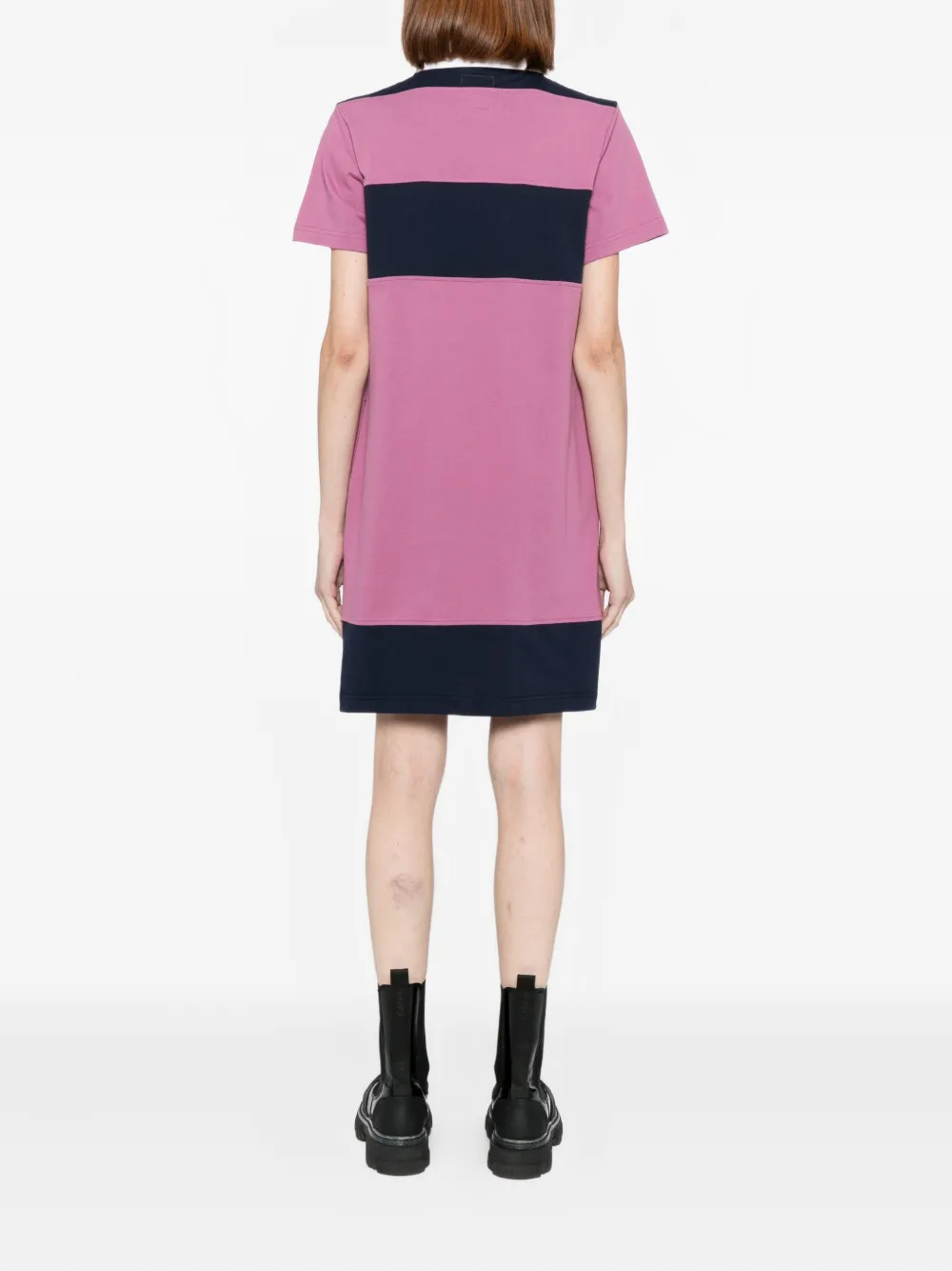 Sport B. By Agnès B. Logo-patch Dress In Pink