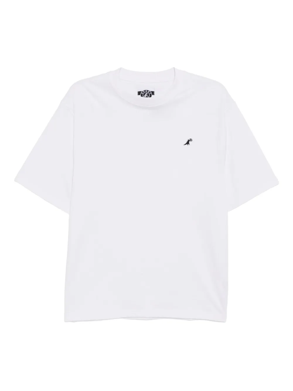 SPORT b. by agnès b. T-shirt con ricamo Dino - Bianco