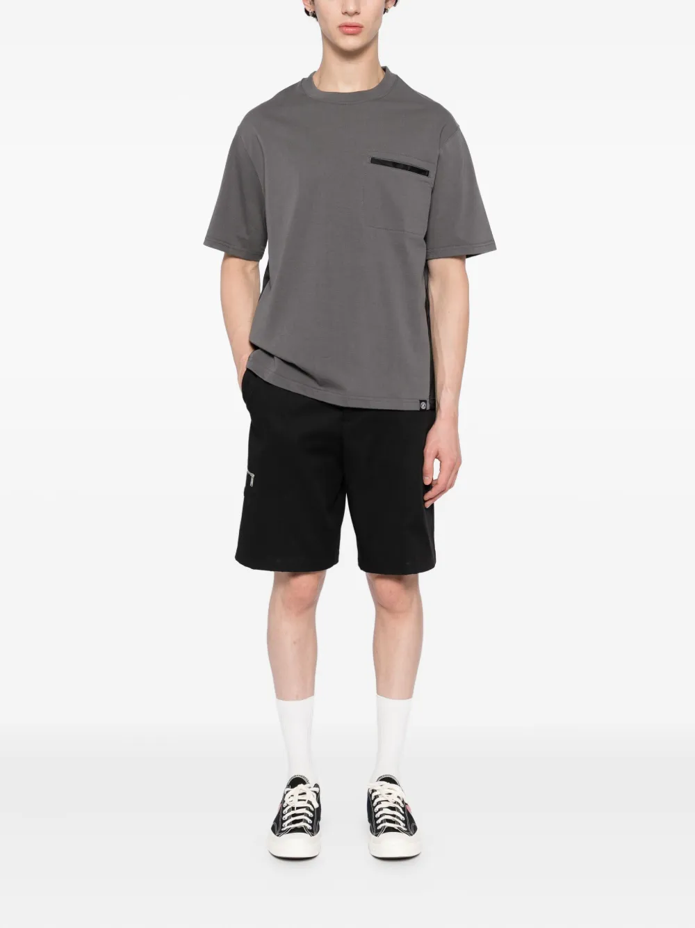 SPORT b. by agnès b. Katoenen T-shirt - Grijs