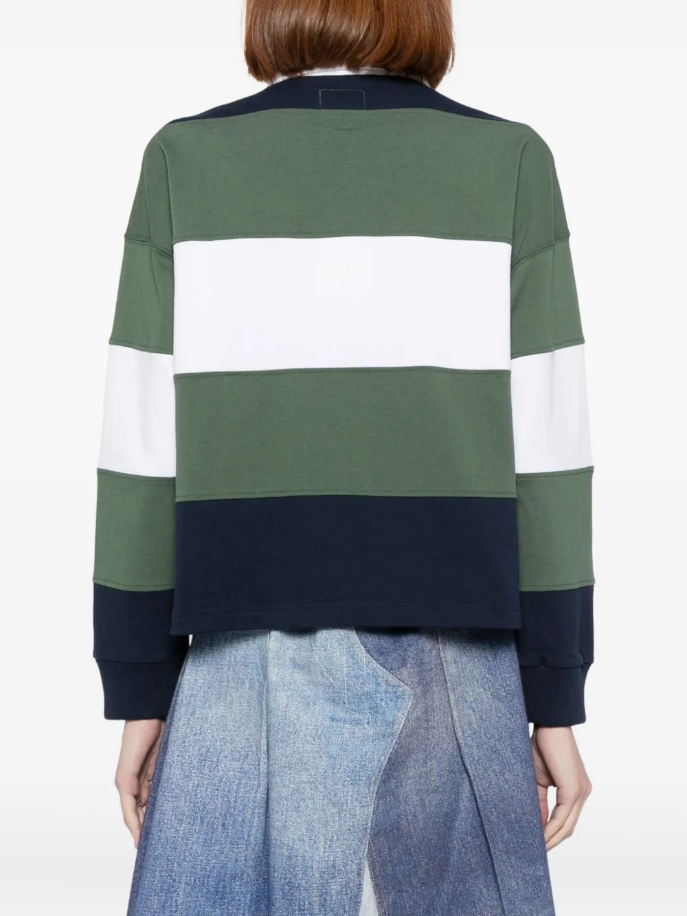 Sport B. By Agnès B. Logo-patch Polo Shirt In Green