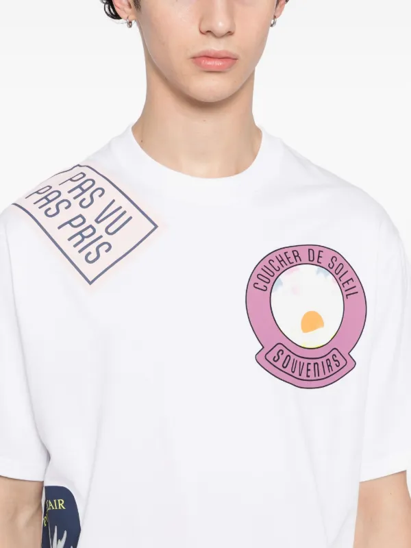 SPORT b. By Agnès b. graphic-print T-shirt | White | FARFETCH CA