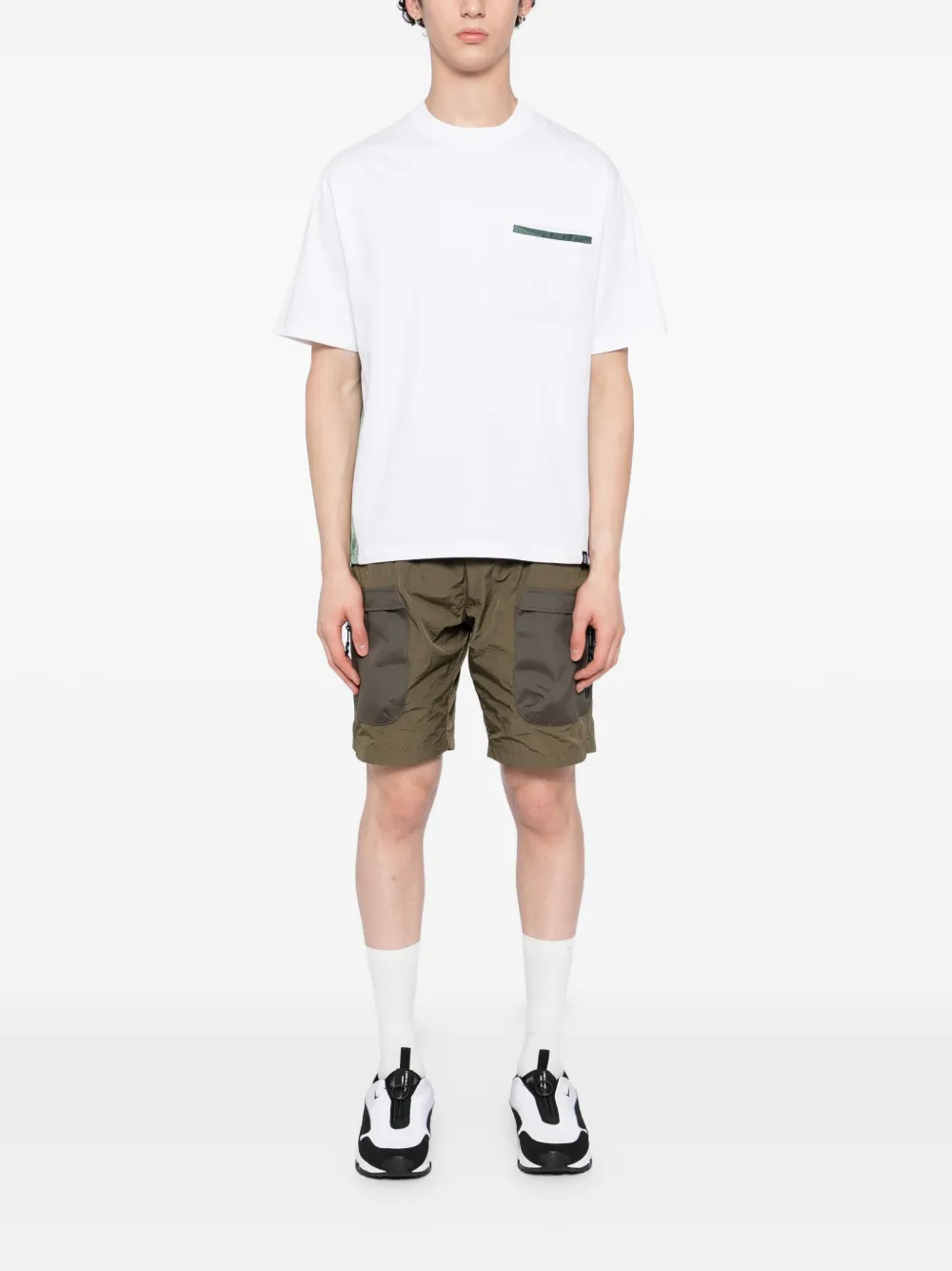 SPORT b. by agnès b. cotton T-shirt - Wit