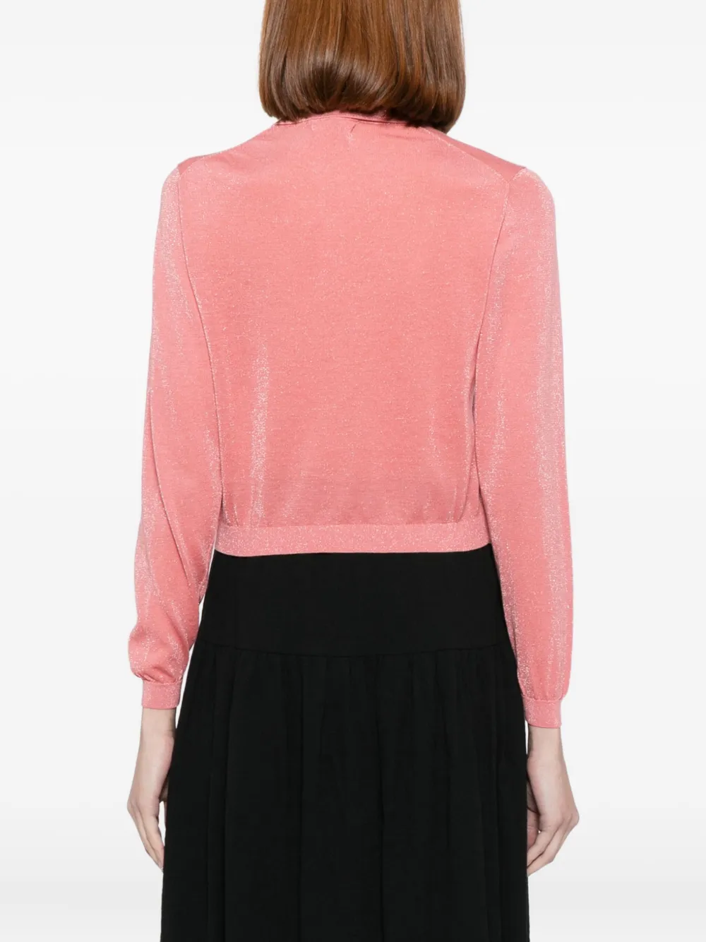 To B. By Agnès B. Knitted Polo Shirt In Pink