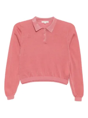 Kolor アシンメトリーポロトップ | ブルー | FARFETCH JP