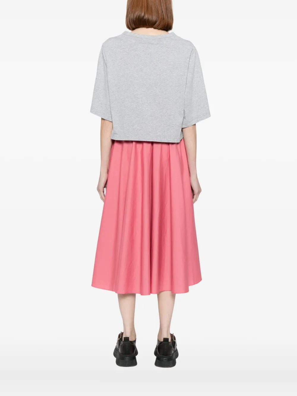 To B. By Agnès B. Sea-print T-shirt In Gray