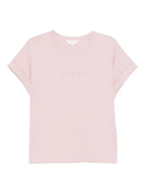 To b. by agnès b. Macaron logo T-shirt