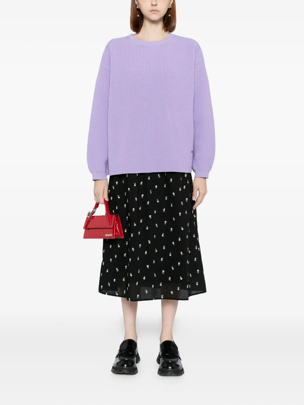 To b. by agnès b. suéter con placa del logo | Suéteres | Image 2