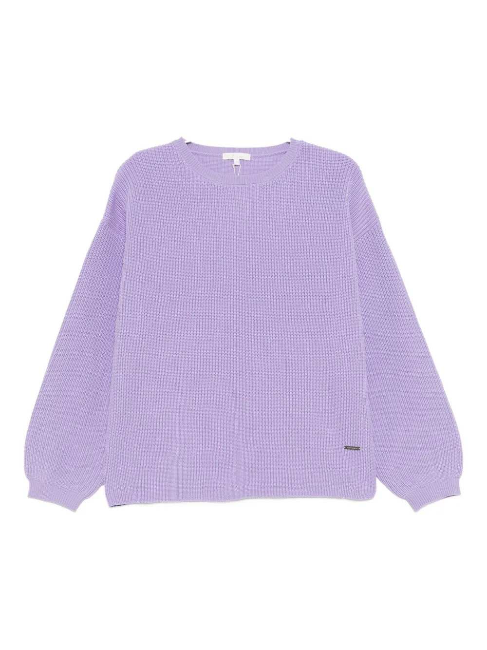 To B. By Agnès B. Logo-plaque Jumper In Purple