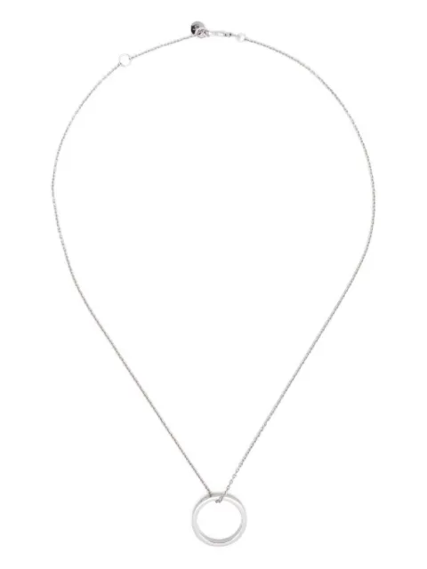 agnès b.  Iconic logo-ring and necklace