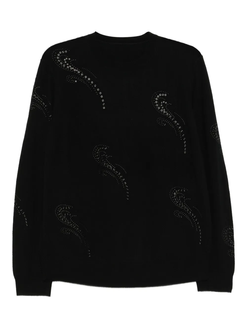 JNBY Maglione con cristalli - Nero