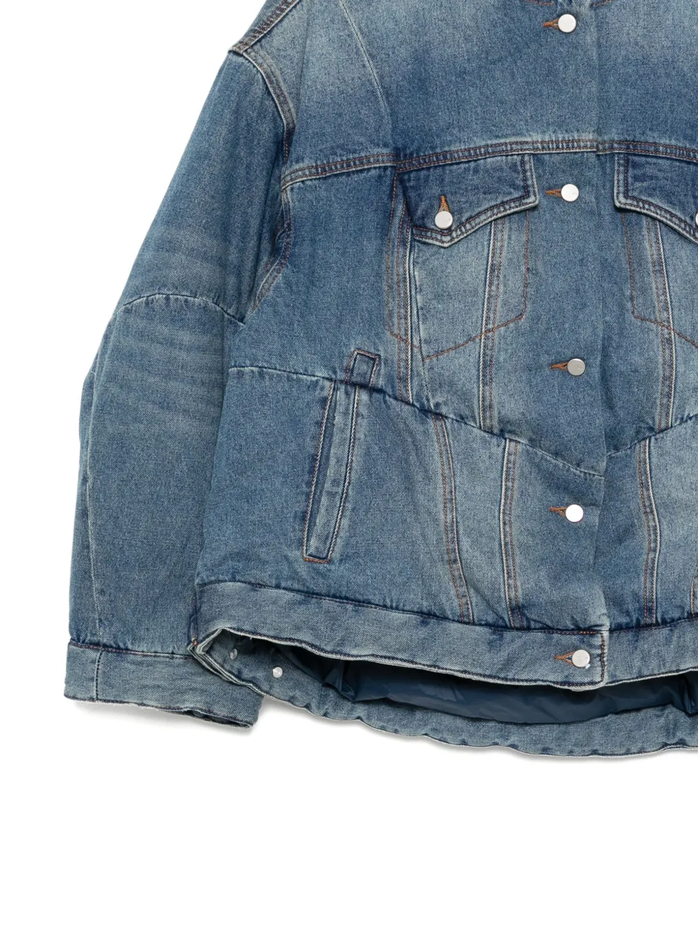 JNBY Denim donsjack Blauw