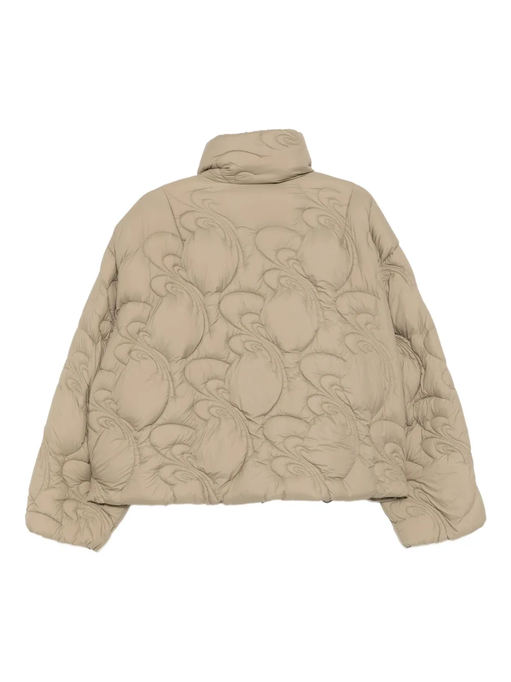 Jnby Short Down Jacket In Neutral