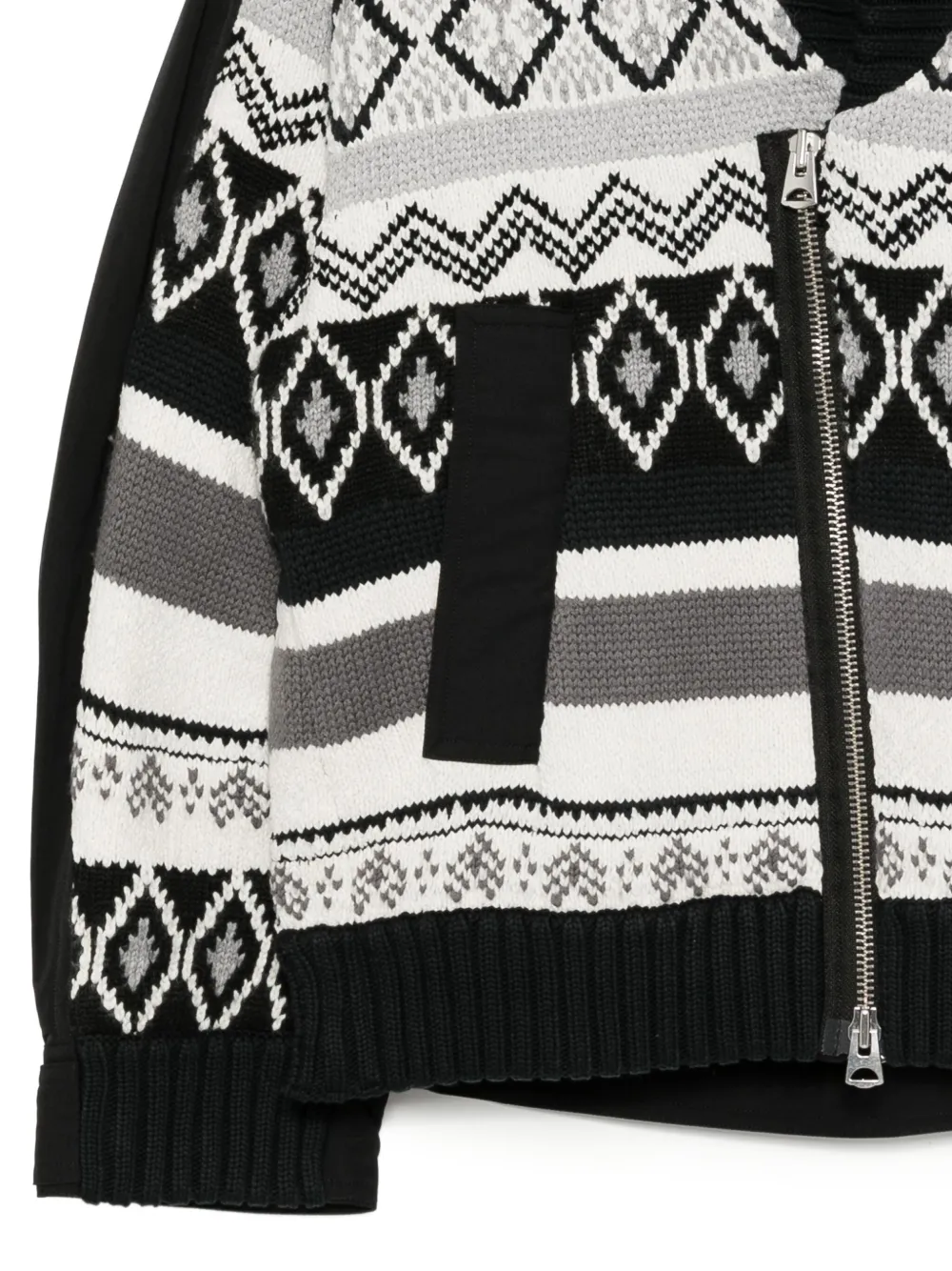 CROQUIS Gewatteerde jas Zwart