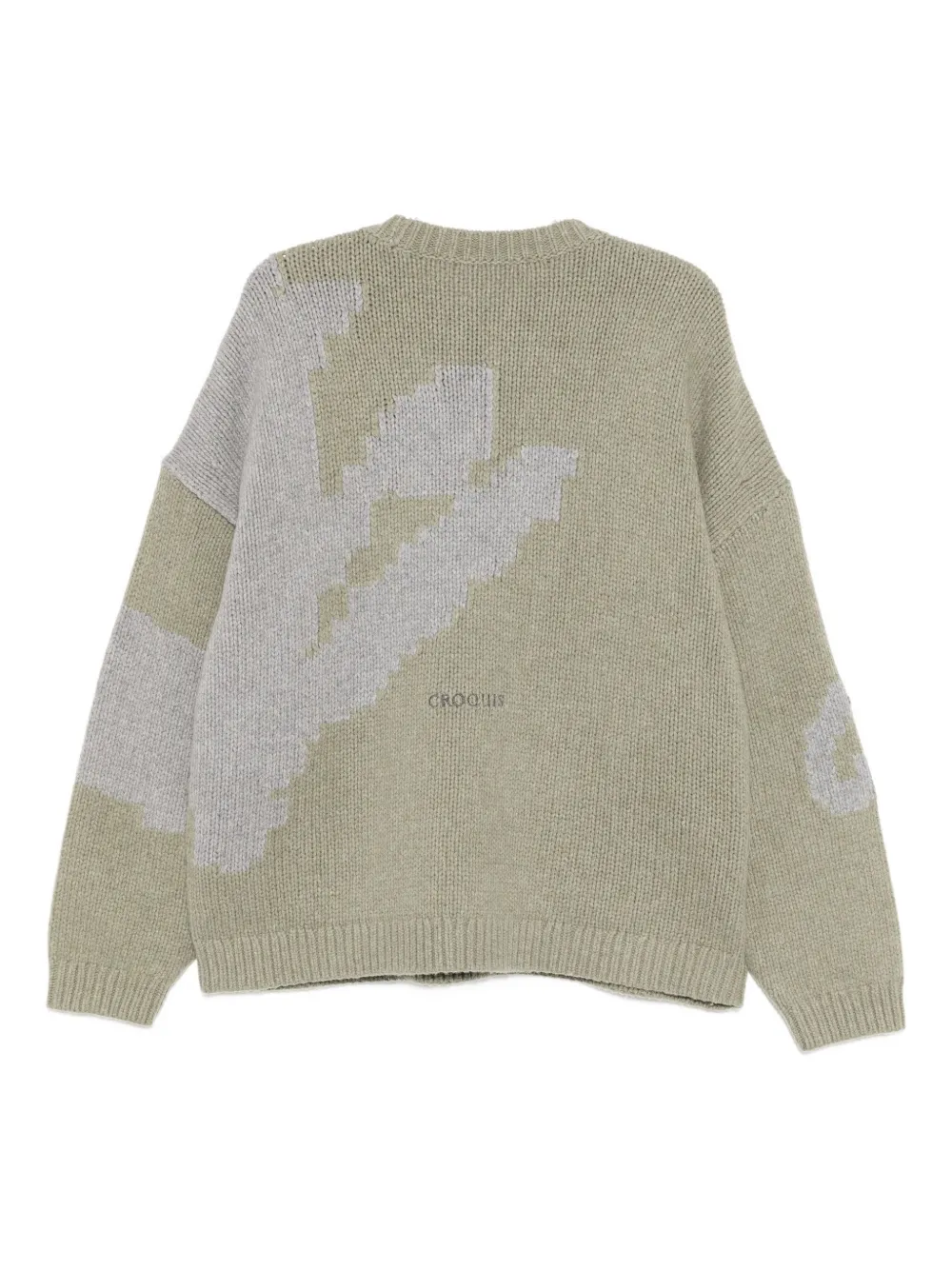 CROQUIS Trui met lange mouwen - Groen