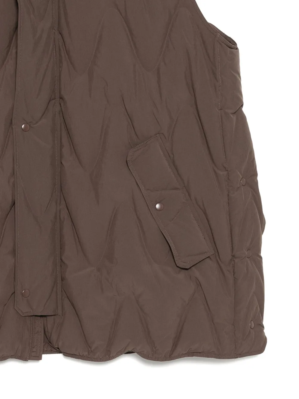 JNBY Vest met opstaande kraag Bruin